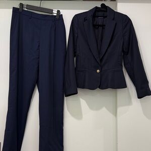 Loro Piana Navy Blazer & Slacks